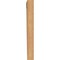 Ekena Millwork Funston Traditional Smooth Bracket, Western Red Cedar, 3 1/2"W x 20"D x 32"H BKT04X20X32FST01SWR - alternate 2